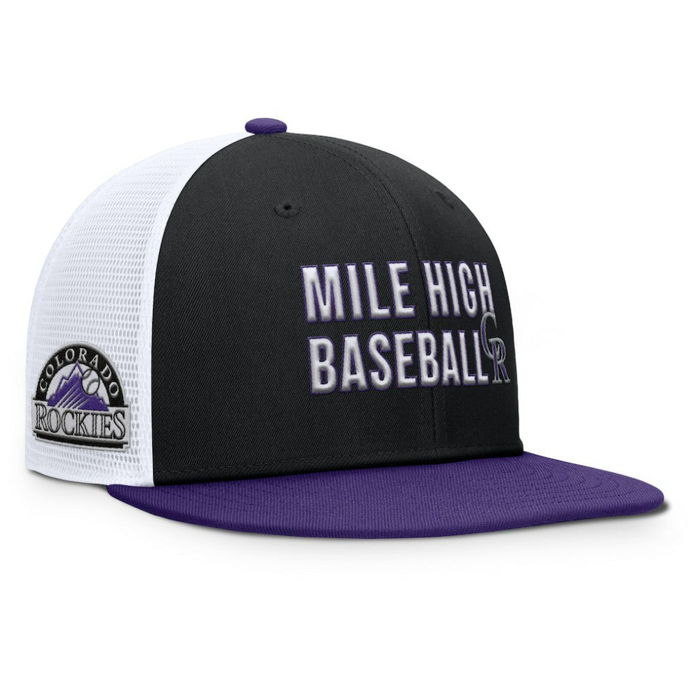 Colorado Rockies Nike Pro Trucker Snapback Hat Online