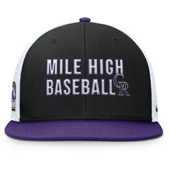 Colorado Rockies Nike Pro Trucker Snapback Hat Online