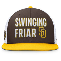 San Diego Padres Nike Pro Trucker Snapback Hat Clearance