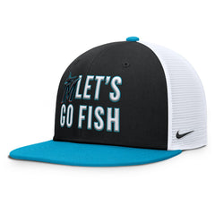 Miami Marlins Nike Pro Performance Trucker Snapback Hat discount