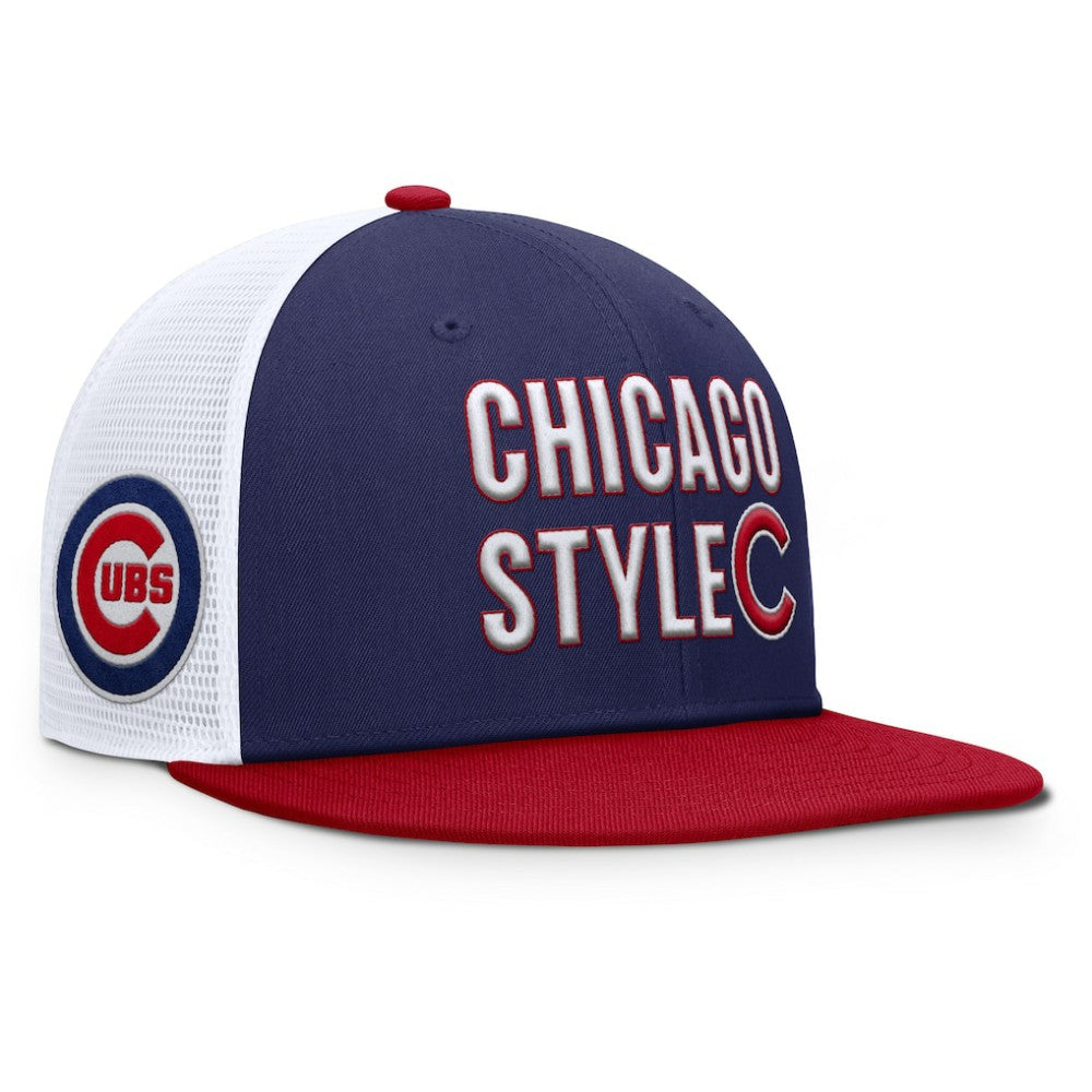 Chicago Cubs Nike Pro Trucker Snapback Hat discount