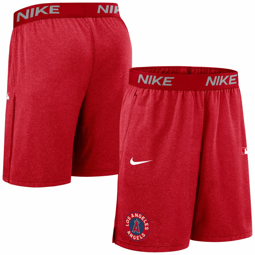 Los Angeles Angels Nike Authentic Collection City Connect Performance Knit Shorts Clearance