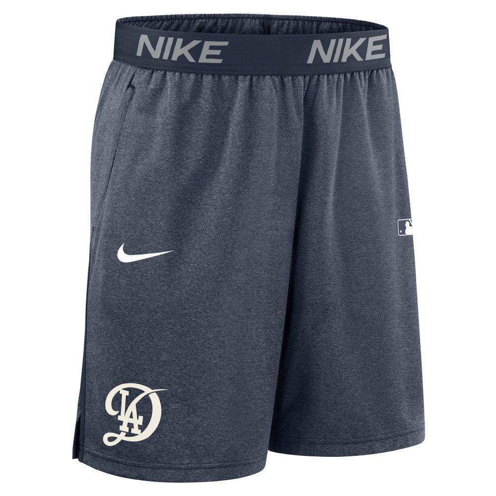 Los Angeles Dodgers Nike Authentic Collection City Connect Performance Knit Shorts On Sale