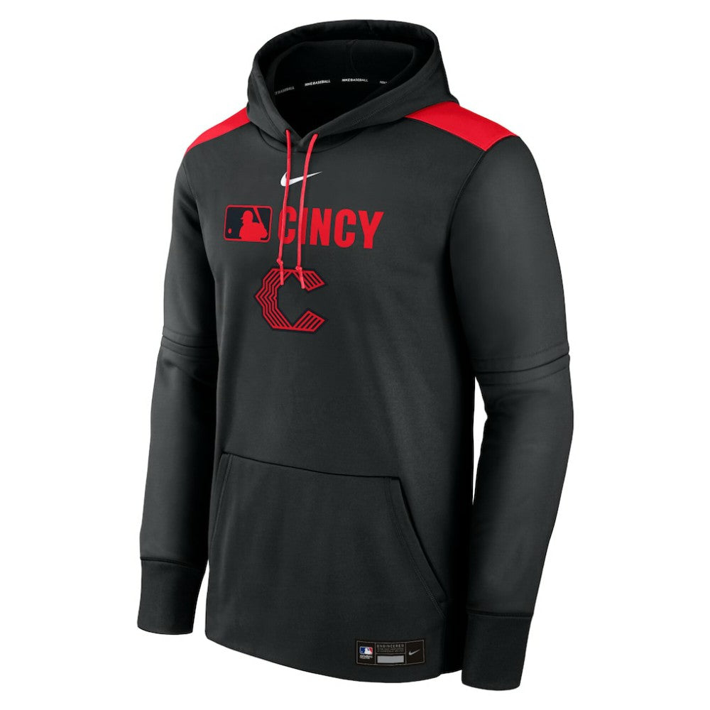 Cincinnati Reds Nike Authentic Collection City Connect Therma Pullover Hoodie for sale