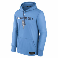 Kansas City Royals Nike Authentic Collection City Connect Therma Pullover Hoodie Lifestyle