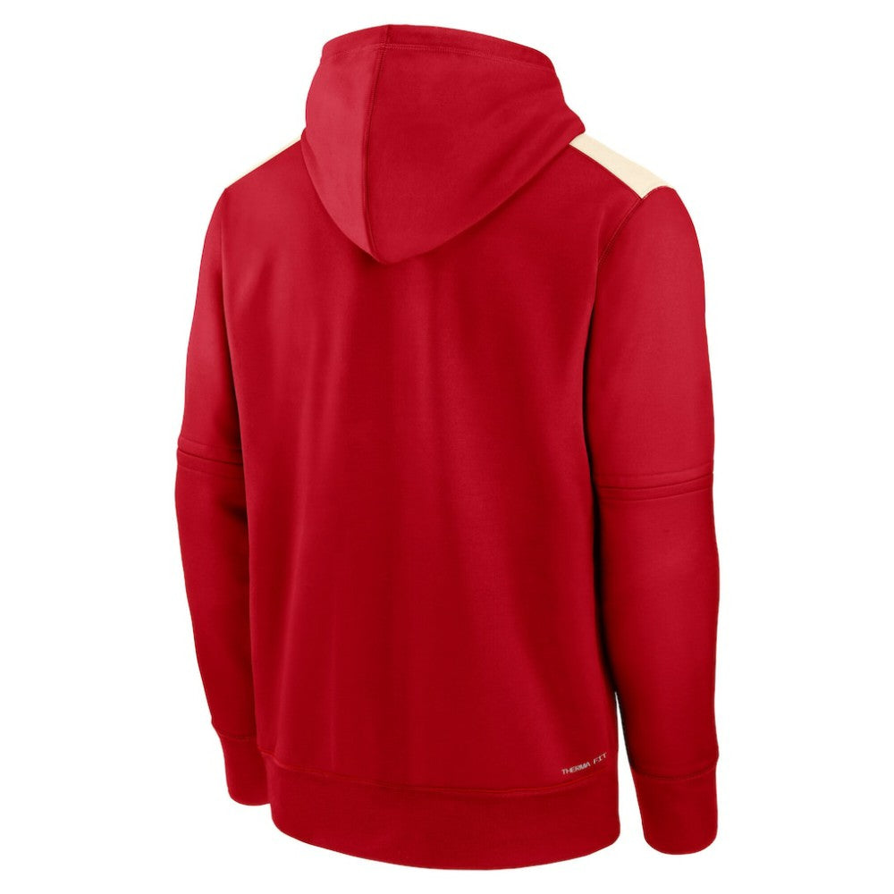 Los Angeles Angels Nike Authentic Collection City Connect Therma Pullover Hoodie Clearance