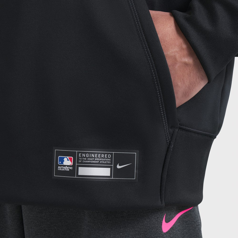 Miami Marlins Nike 2025 City Connect Authentic Collection Therma Pullover Hoodie On Sale