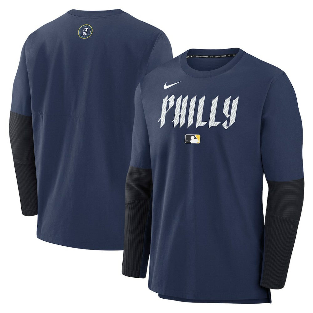 Philadelphia Phillies Nike 2025 City Connect Authentic Collection Player Dri-FIT Lightweight Pullover discount