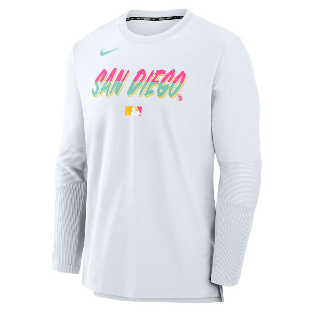 San Diego Padres Nike 2025 City Connect Authentic Collection Player Dri-FIT Lightweight Pullover Sale