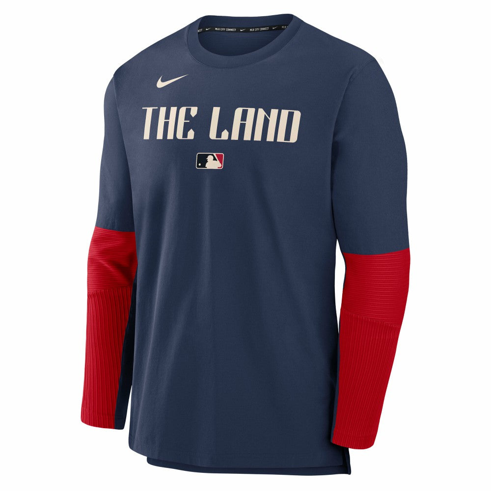 Cleveland Guardians Nike 2025 City Connect Authentic Collection Player Dri-FIT Lightweight Pullover Online
