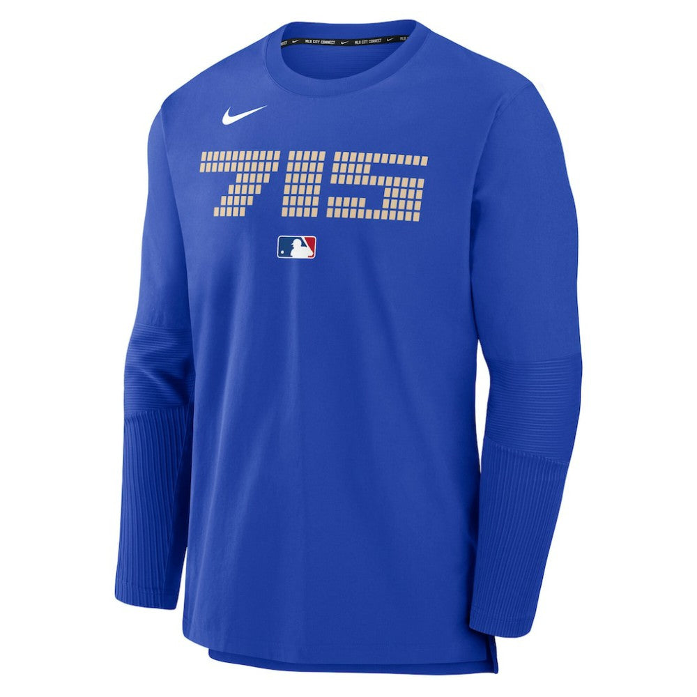 Atlanta Braves Nike 2025 City Connect Authentic Collection Player Dri-FIT Lightweight Pullover for sale