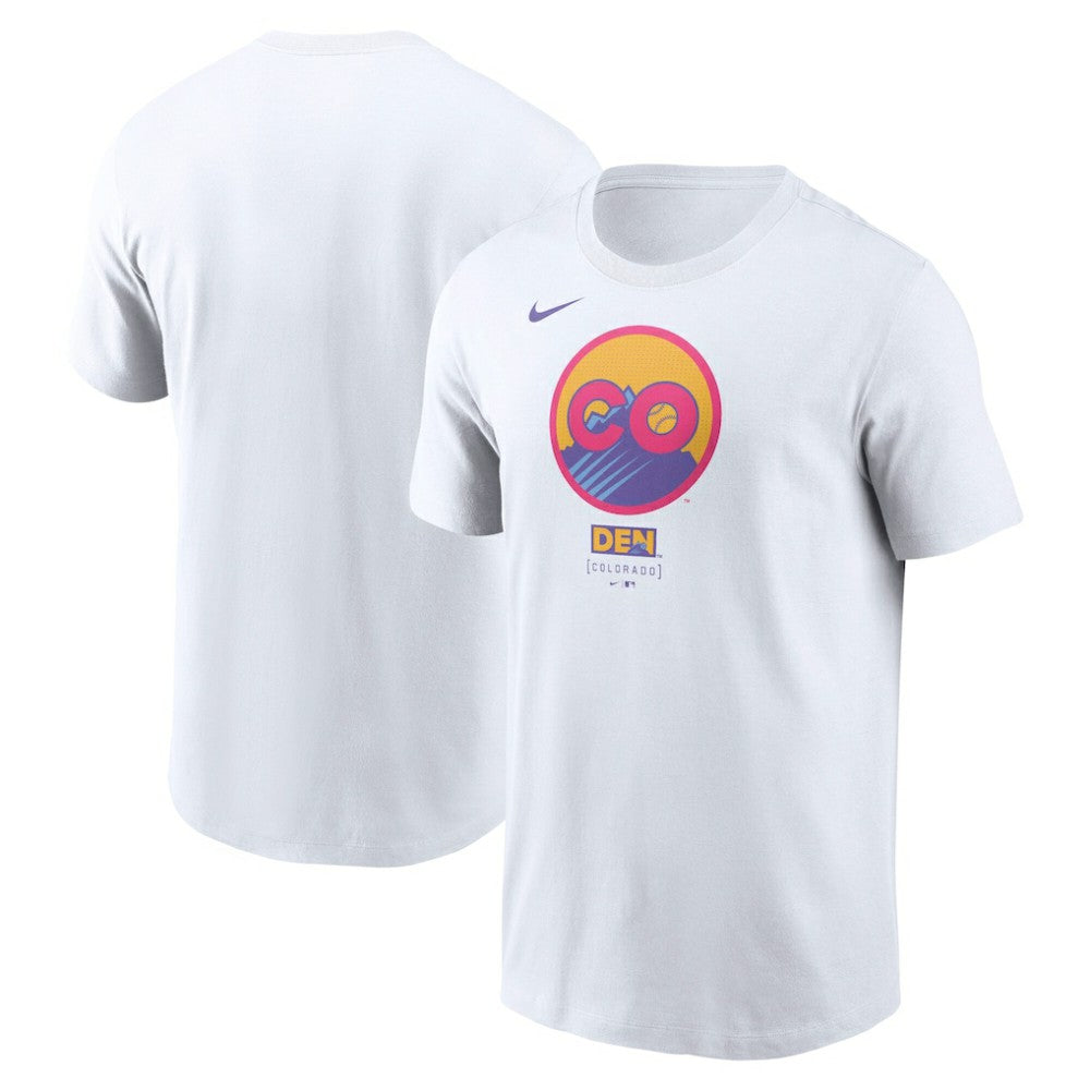 Colorado Rockies Nike 2025 City Connect Logo T-Shirt for sale