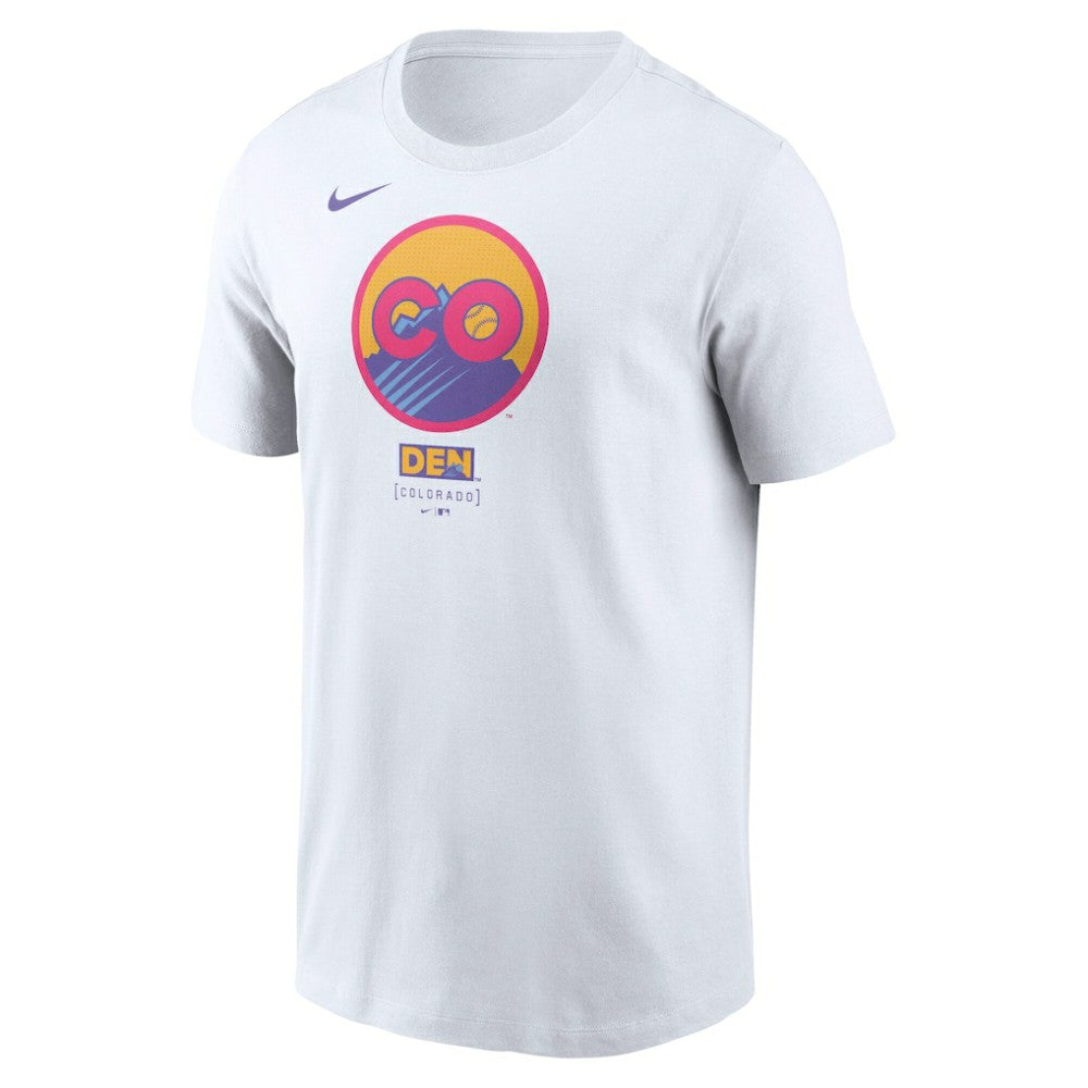 Colorado Rockies Nike 2025 City Connect Logo T-Shirt for sale