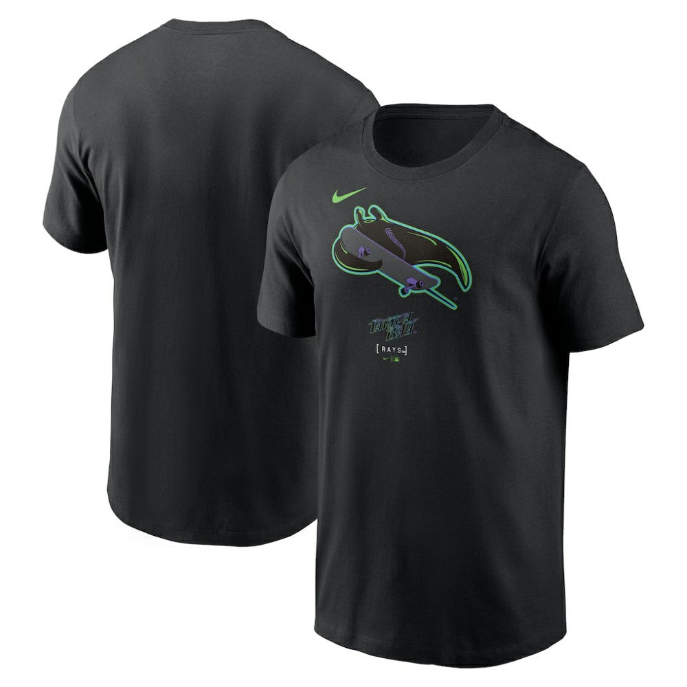 Tampa Bay Rays Nike City Connect Large Logo T-Shirt On Sale