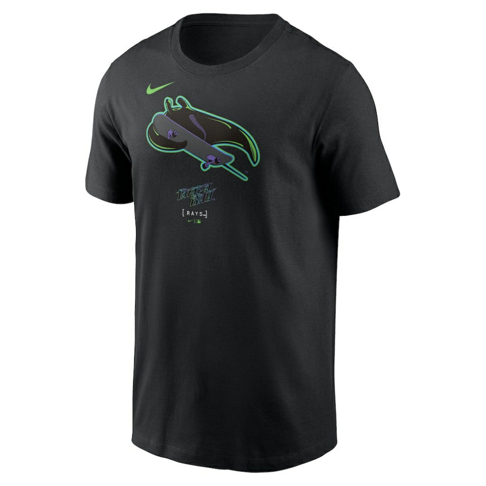 Tampa Bay Rays Nike City Connect Large Logo T-Shirt On Sale