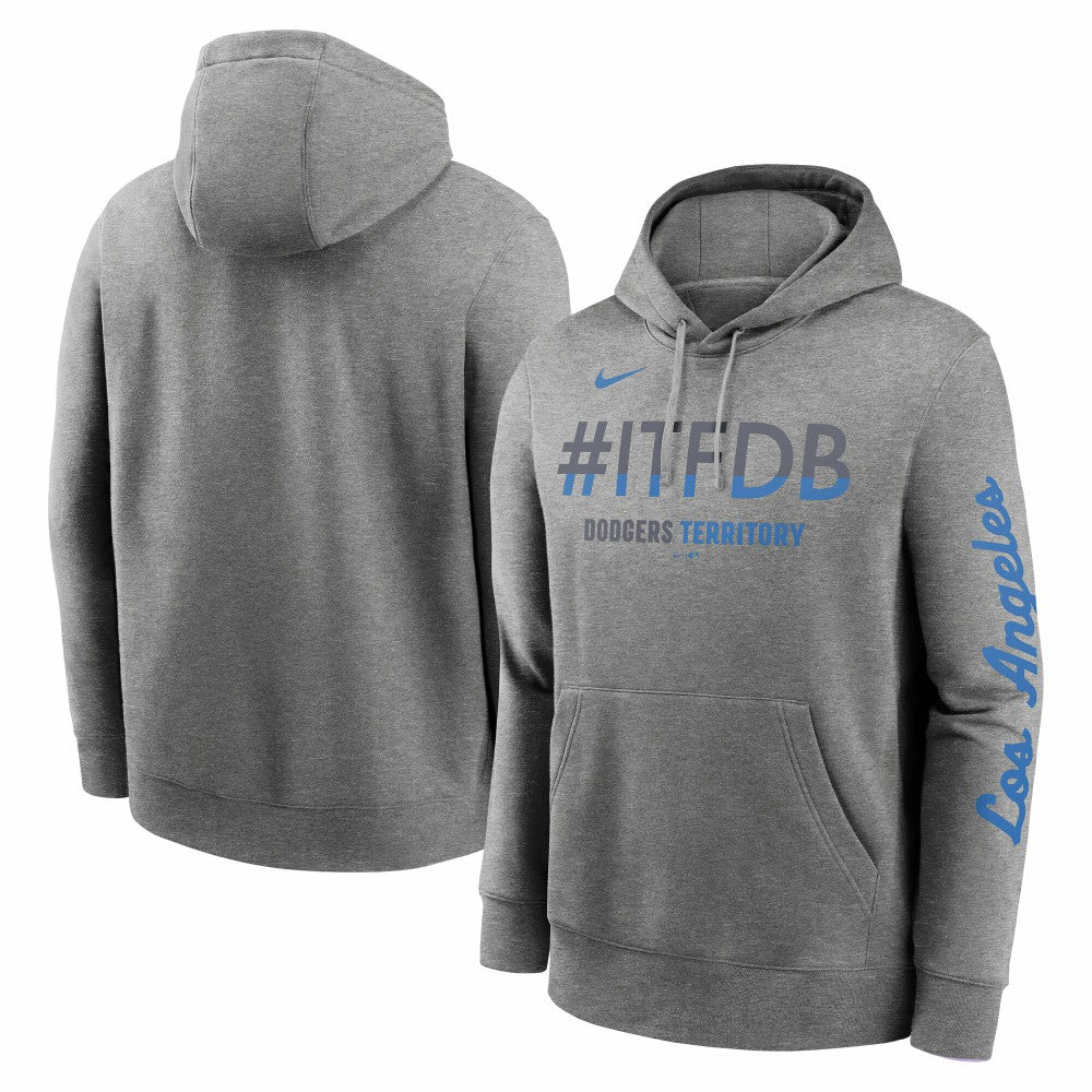Los Angeles Dodgers Nike City Connect Club Hoodie for sale