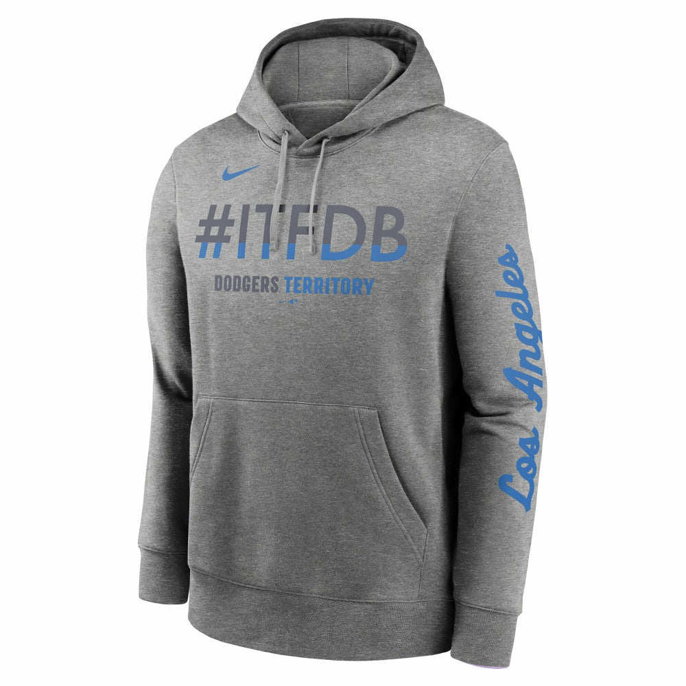 Los Angeles Dodgers Nike City Connect Club Hoodie for sale
