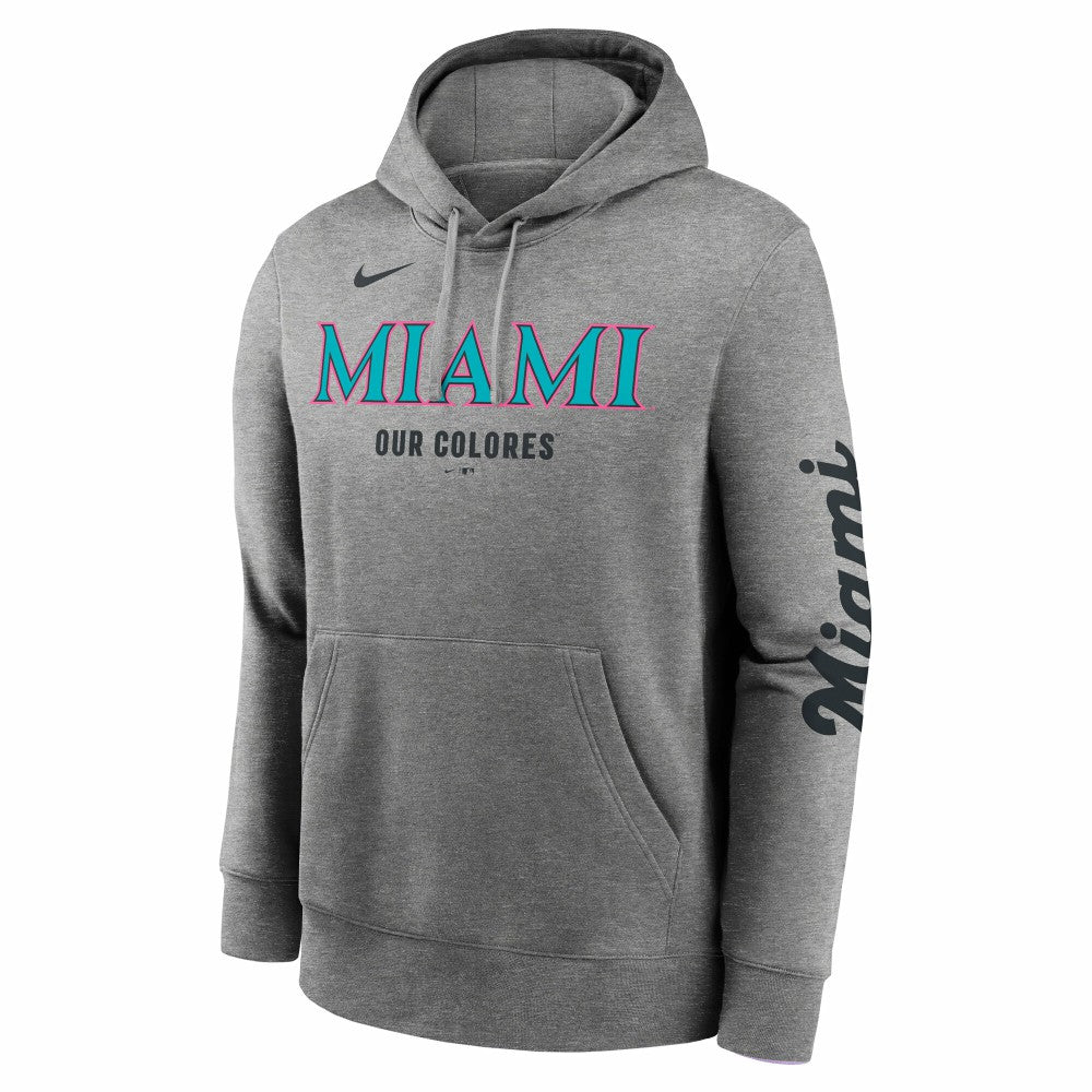 Miami Marlins Nike City Connect Club Hoodie Sale