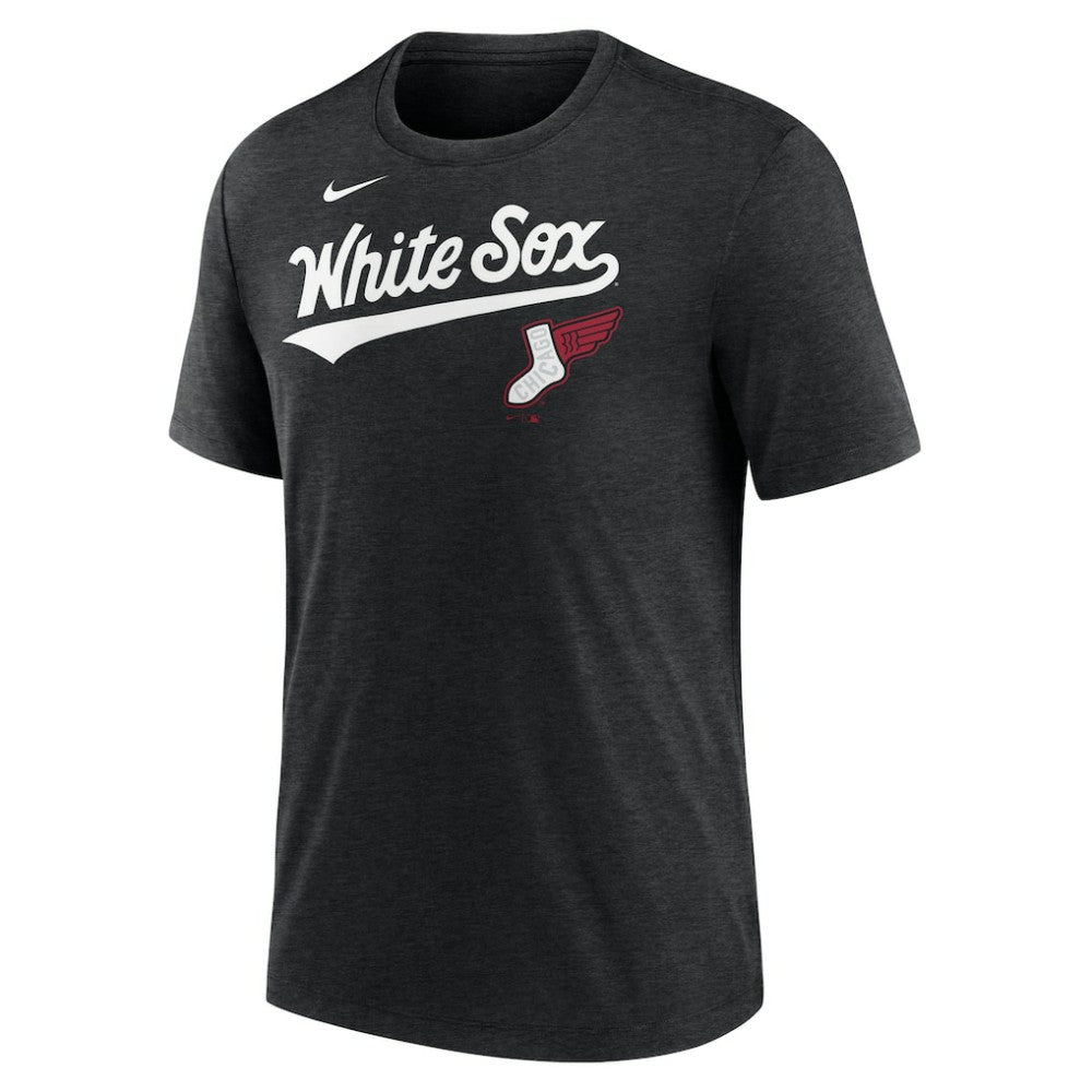 Chicago White Sox Nike City Connect Script Tri-Blend T-Shirt Sale