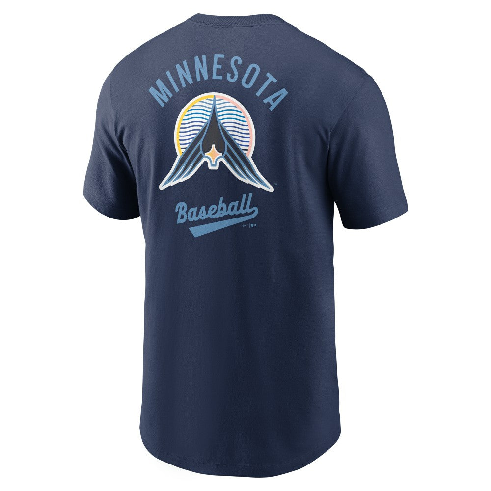 Minnesota Twins Nike 2025 City Connect 2-Hit T-Shirt On Sale