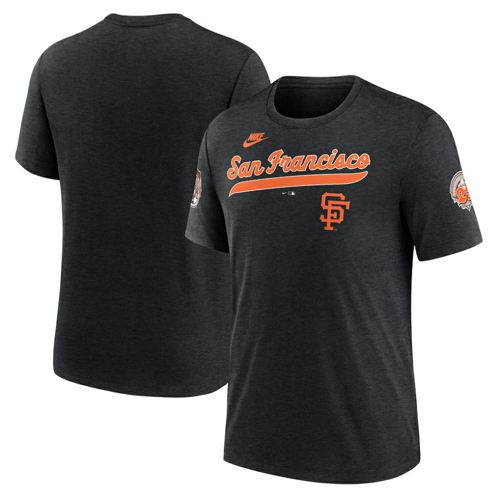 San Francisco Giants Nike Cooperstown Collection Eras Tri-Blend T-Shirt Online
