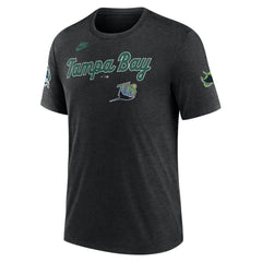 Tampa Bay Rays Nike Cooperstown Collection Eras Tri-Blend T-Shirt Online