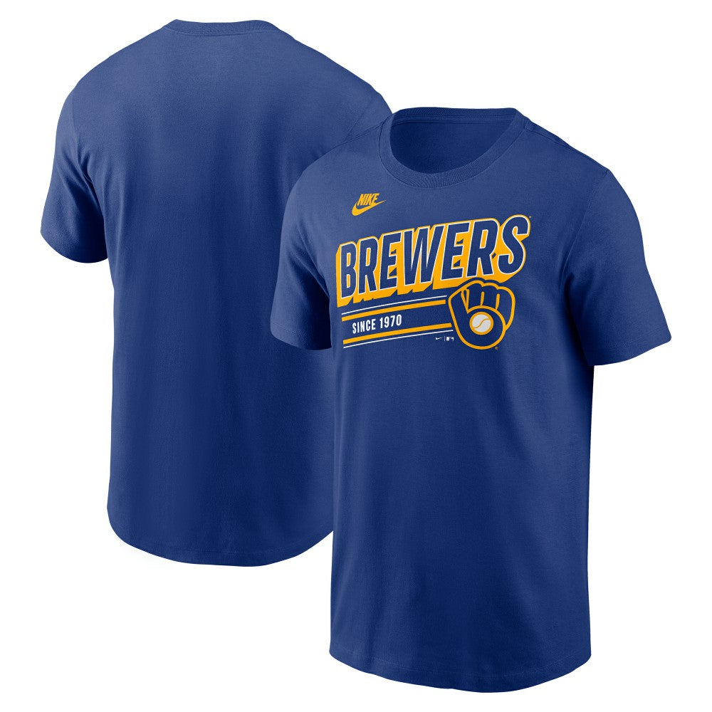 Milwaukee Brewers Nike Cooperstown Collection Retro T-Shirt Online