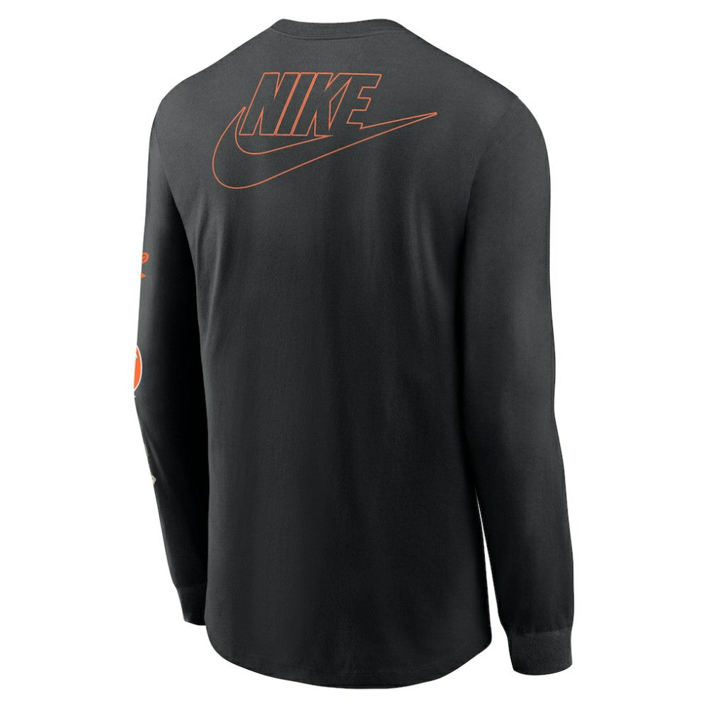 Baltimore Orioles Nike Cooperstown Collection Knockout Long Sleeve T-Shirt On Sale