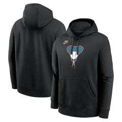 Arizona Diamondbacks Nike Cooperstown Collection Logo Club Hoodie Online