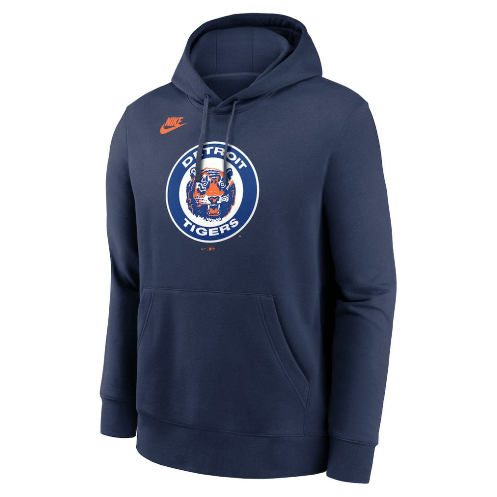 Detroit Tigers Nike Cooperstown Collection Logo Club Hoodie Lifestyle