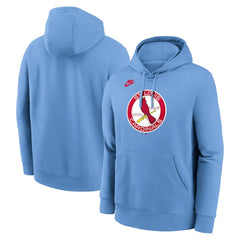 St. Louis Cardinals Nike Cooperstown Collection Logo Club Hoodie On Sale