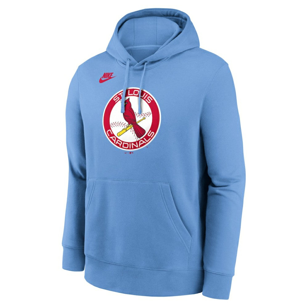 St. Louis Cardinals Nike Cooperstown Collection Logo Club Hoodie On Sale