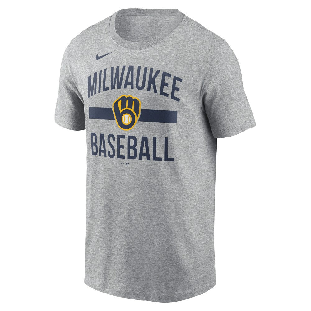 Milwaukee Brewers Nike  Arched T-Shirt Clearance
