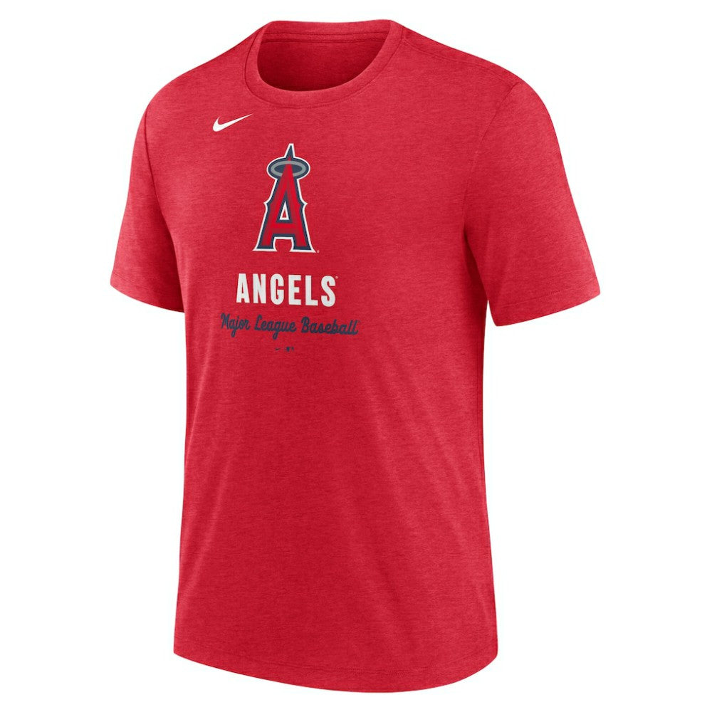 Los Angeles Angels Nike Logo Tri-Blend T-Shirt discount