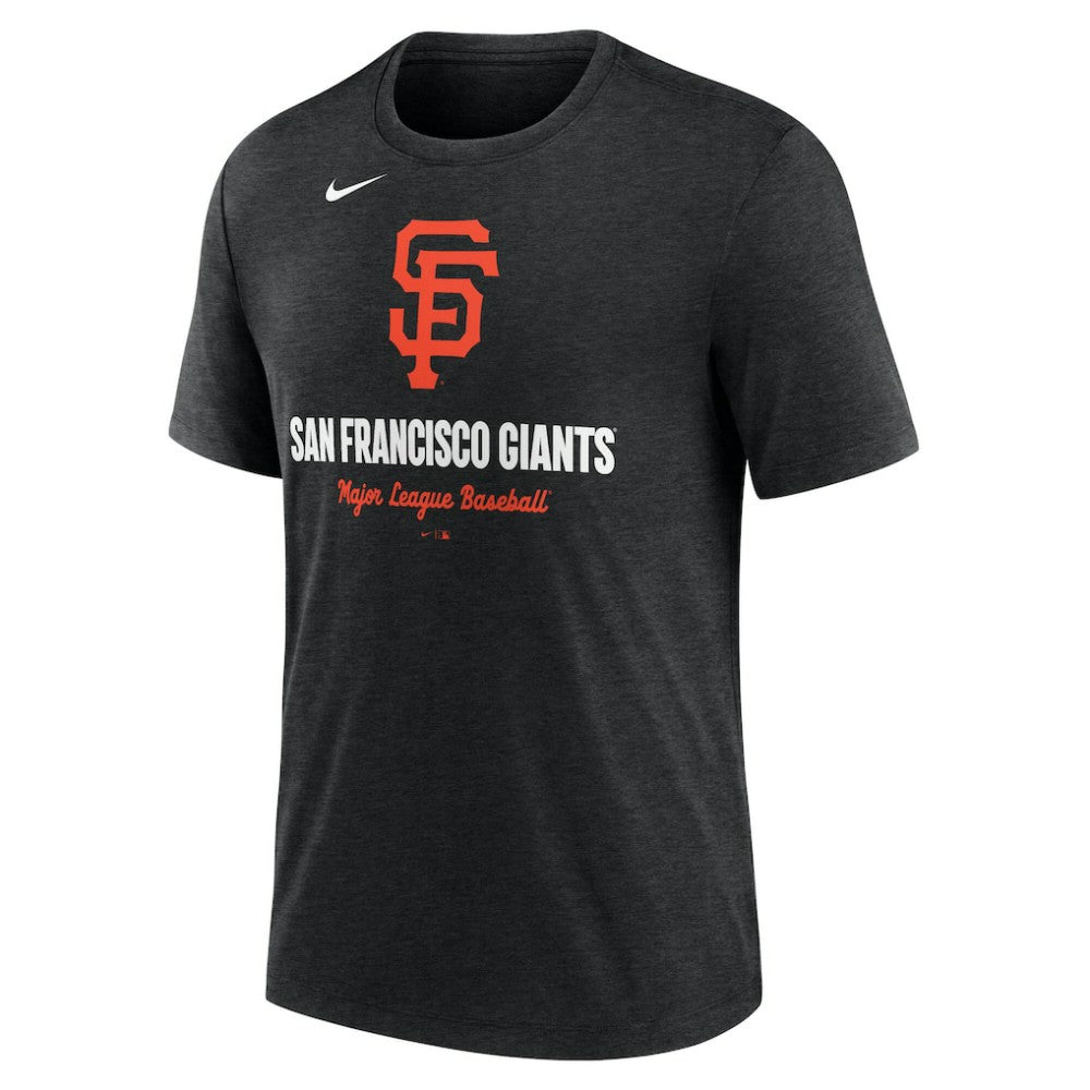 San Francisco Giants Nike Logo Tri-Blend T-Shirt Sale