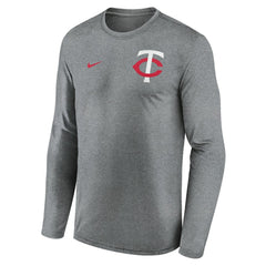 Minnesota Twins Nike 2-Hit Legend Dri-FIT Long Sleeve T-Shirt Lifestyle