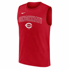 Cincinnati Reds Nike Knockout Dri-FIT Muscle Tank Top On Sale