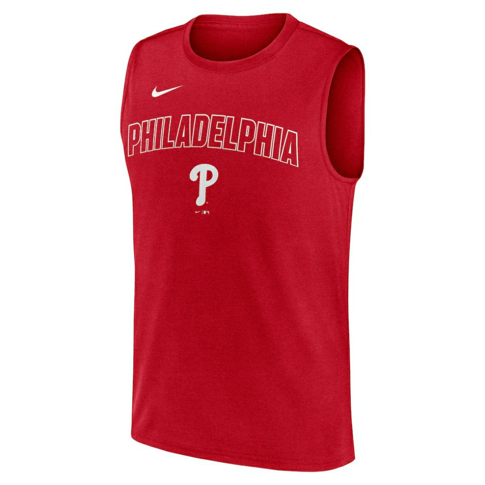 Philadelphia Phillies Nike Knockout Dri-FIT Muscle Tank Top Sale