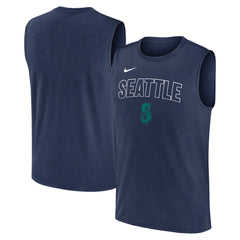 Seattle Mariners Nike Knockout Dri-FIT Muscle Tank Top Sale