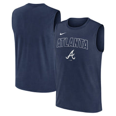 Atlanta Braves Nike Knockout Dri-FIT Muscle Tank Top Sale