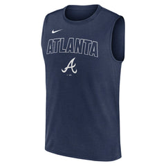 Atlanta Braves Nike Knockout Dri-FIT Muscle Tank Top Sale