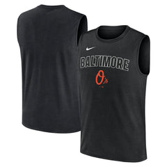 Baltimore Orioles Nike Knockout Dri-FIT Muscle Tank Top Lifestyle
