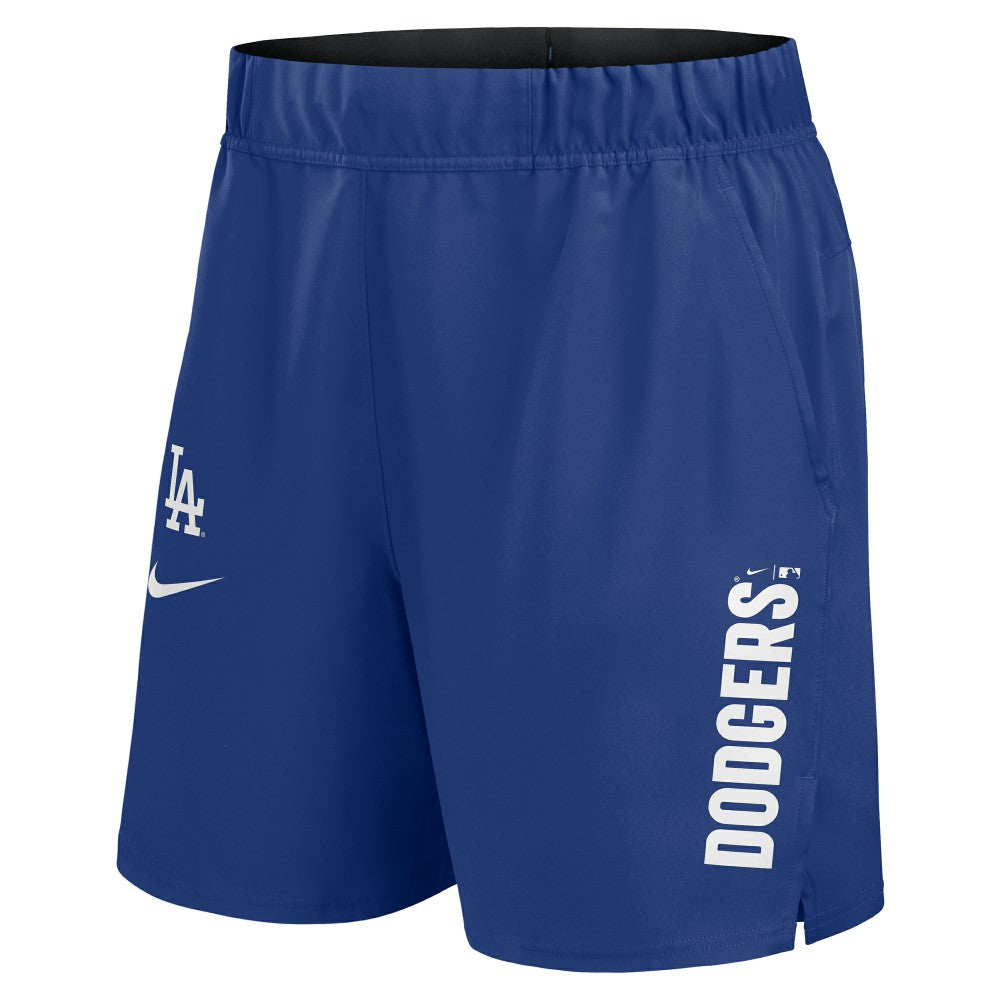 Los Angeles Dodgers Nike Woven Victory Dri-FIT Shorts On Sale