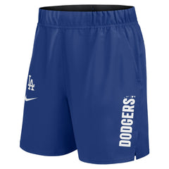 Los Angeles Dodgers Nike Woven Victory Dri-FIT Shorts On Sale