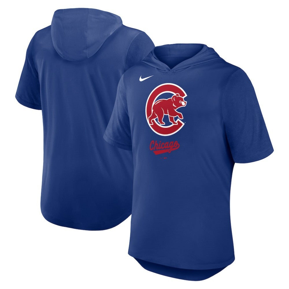 Chicago Cubs Nike Tri-Blend Hoodie T-Shirt Online