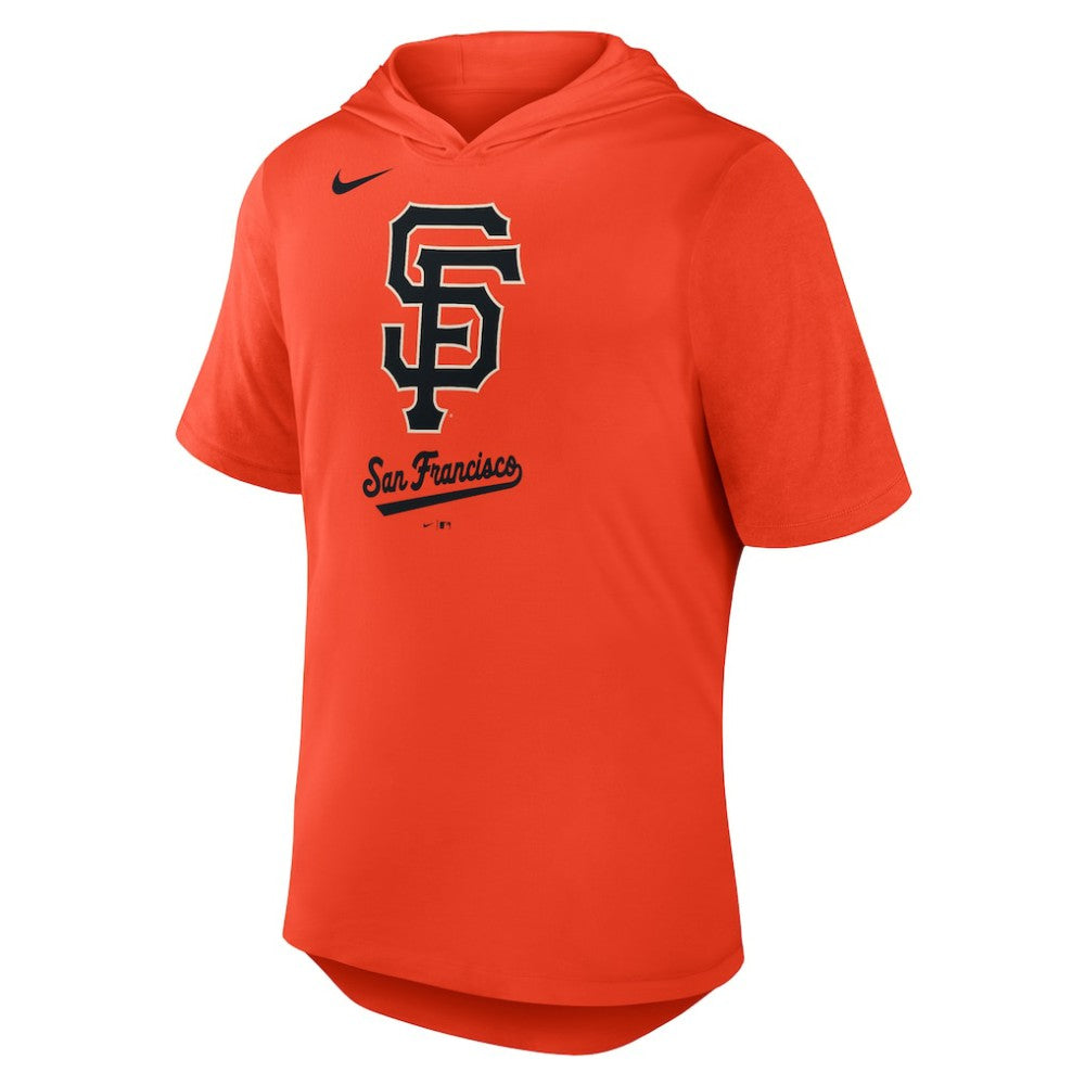 San Francisco Giants Nike Tri-Blend Hoodie T-Shirt On Sale
