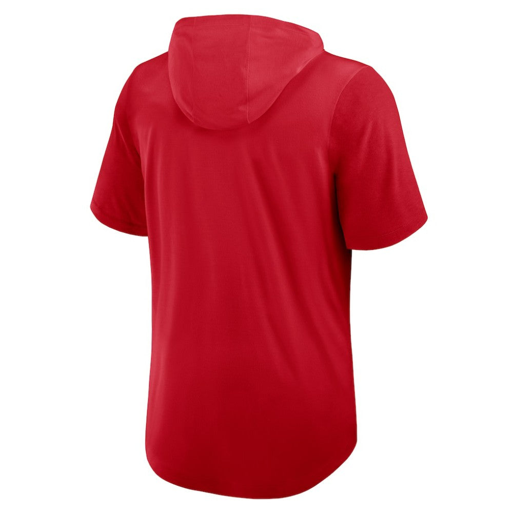 Texas Rangers Nike Tri-Blend Hoodie T-Shirt Clearance