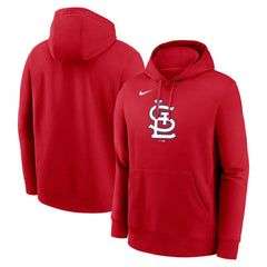 St. Louis Cardinals Nike Logo Club Fleece Hoodie Clearance
