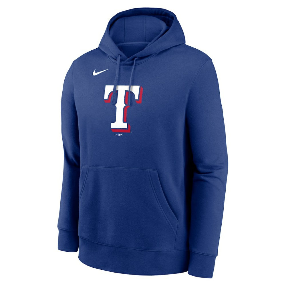 Texas Rangers Nike Logo Club Fleece Hoodie Lifestyle