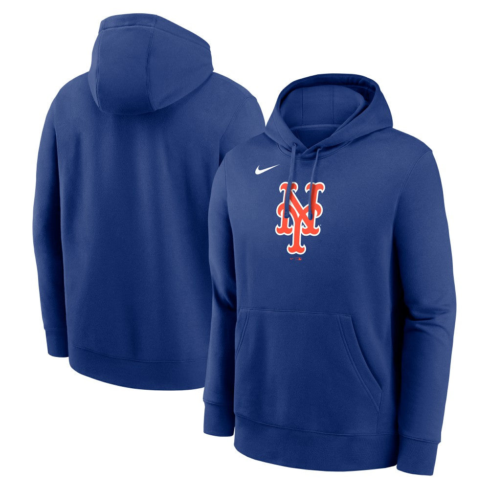 New York Mets Nike Logo Club Fleece Hoodie Sale